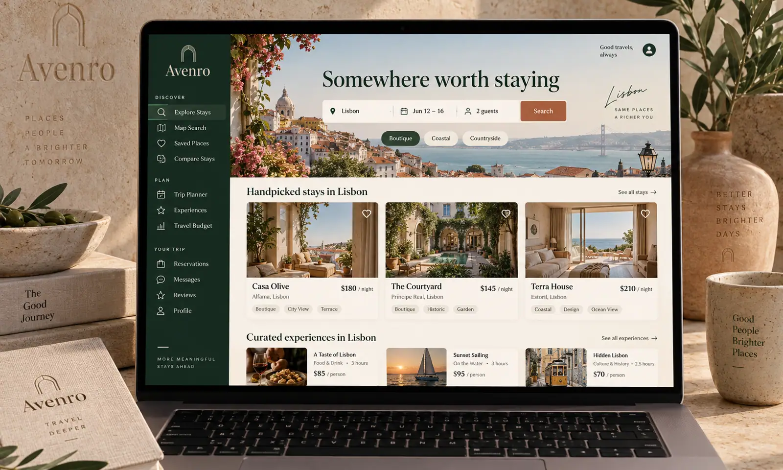 Avenro SaaS Platform hero