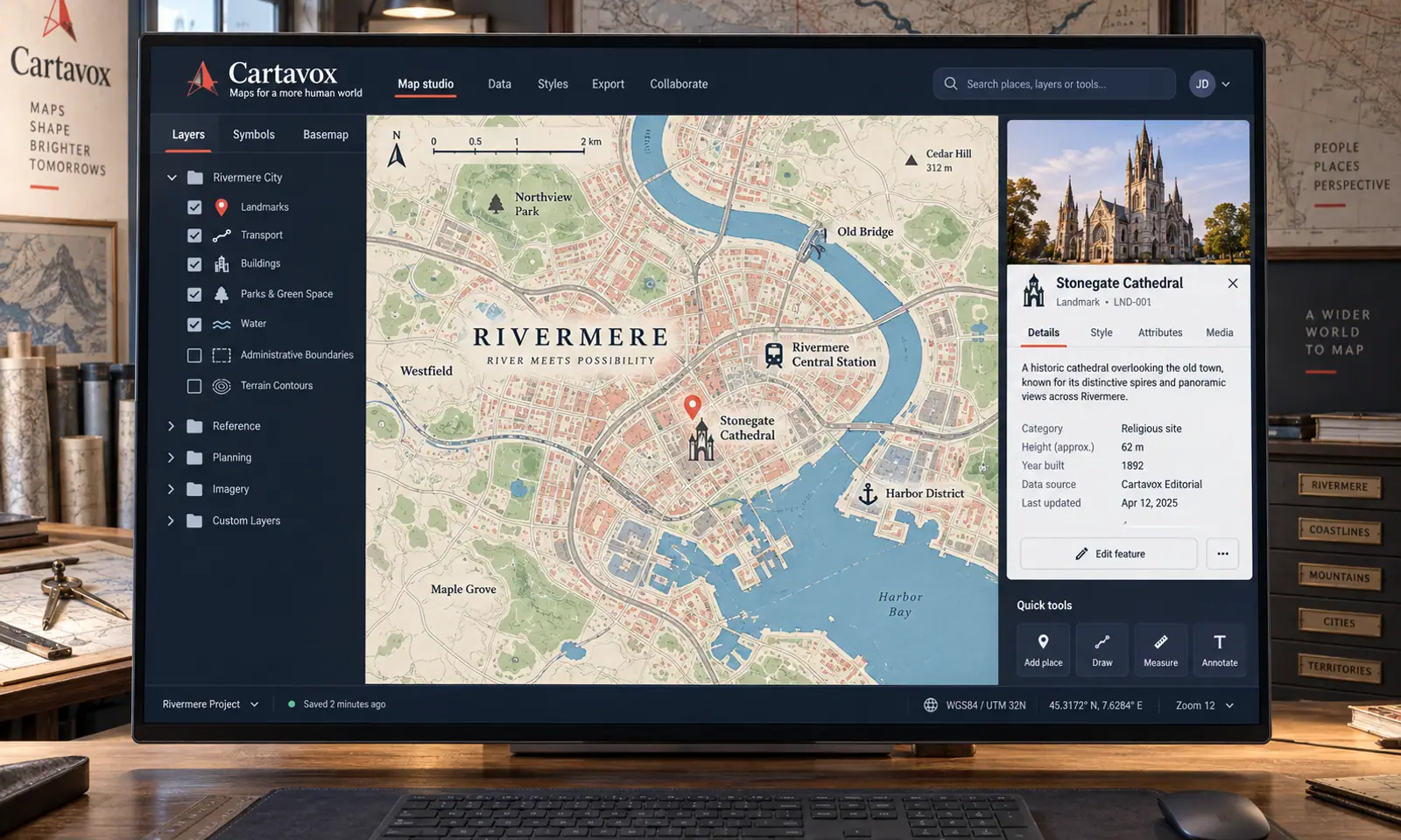 Cartavox SaaS Platform hero