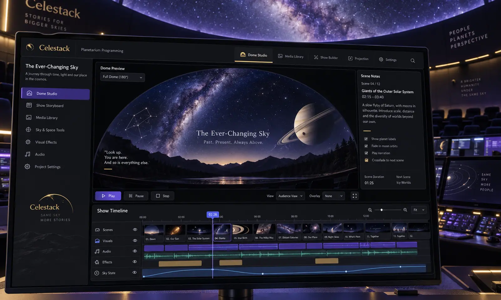 Celestack SaaS Platform hero