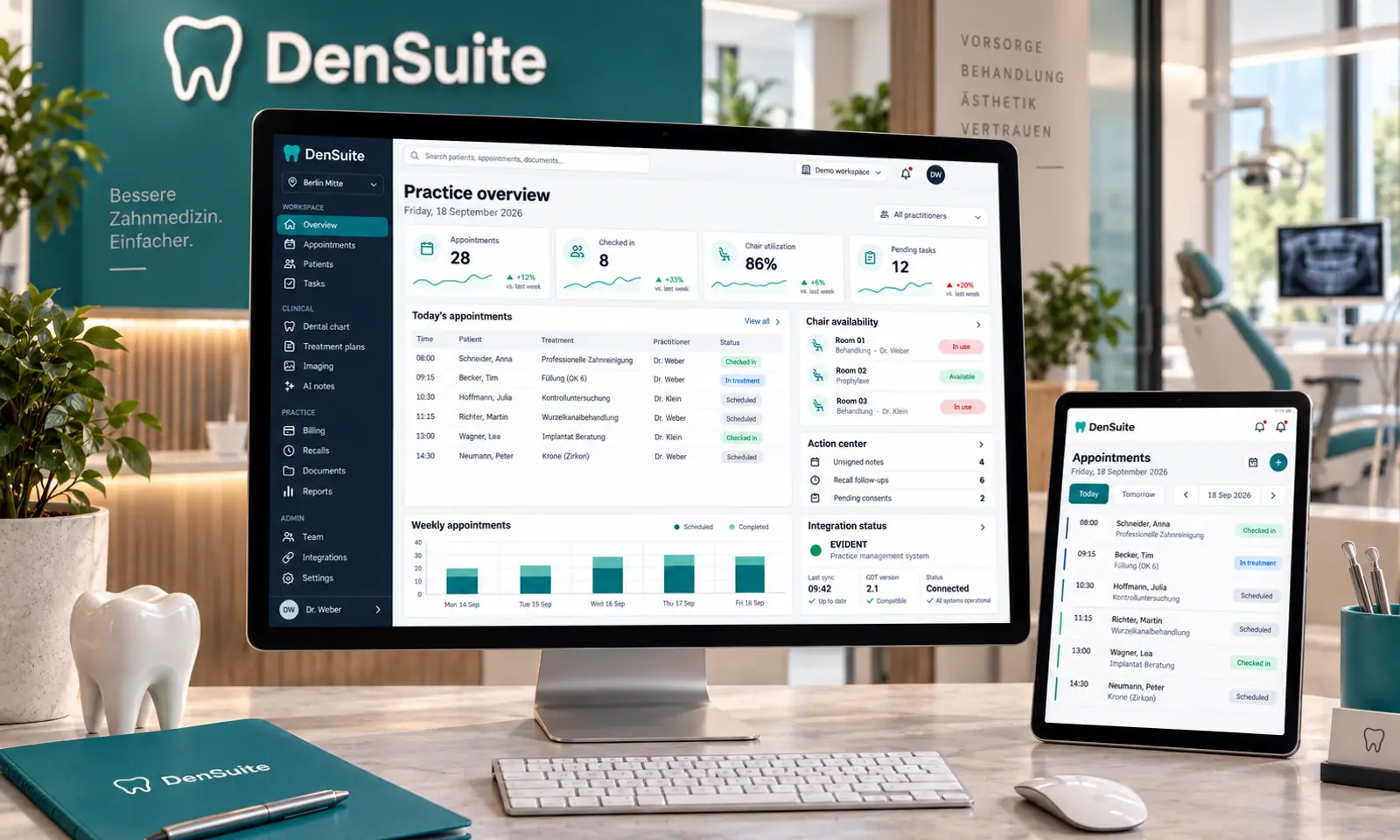 DenSuite SaaS Platform project