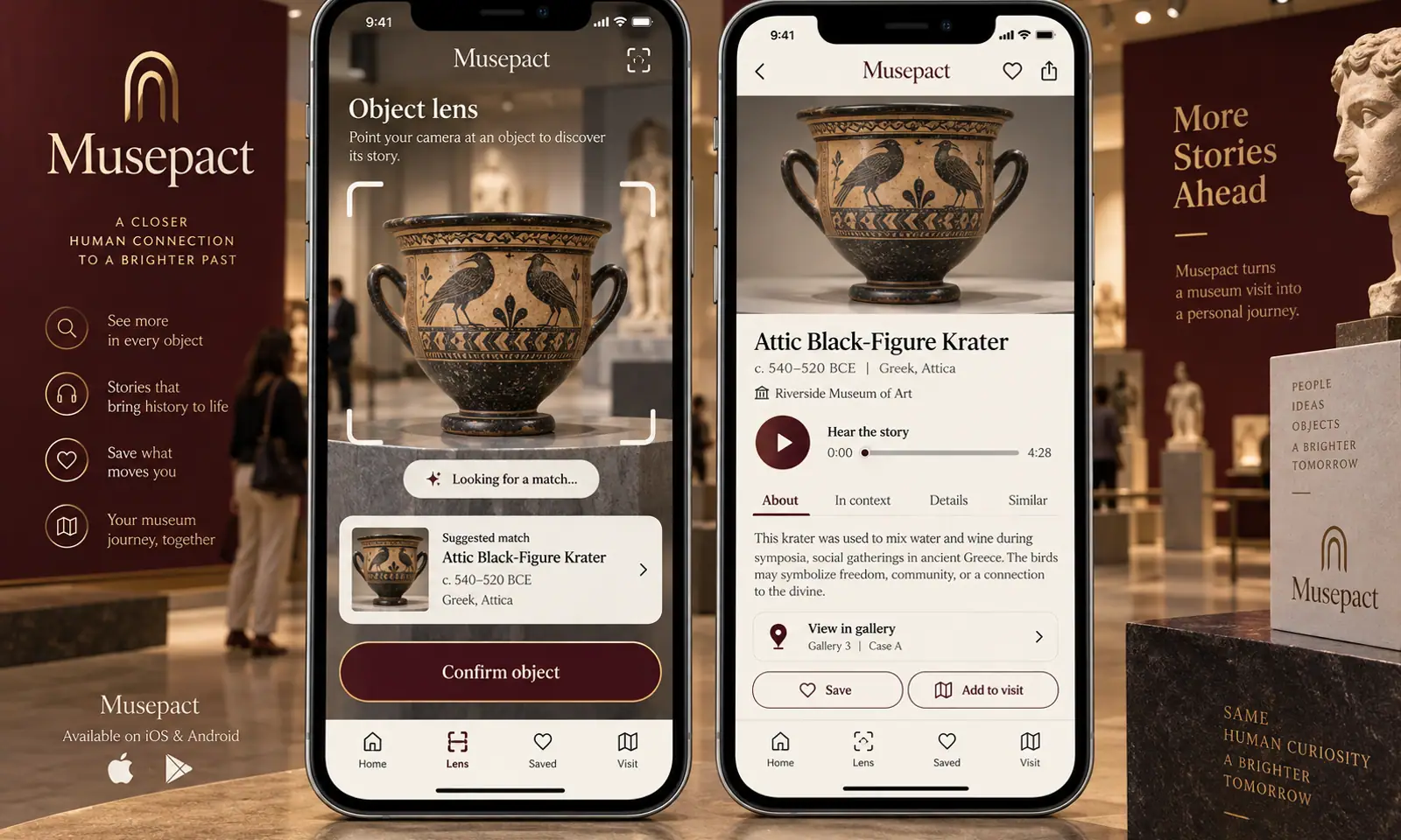 Musepact Mobile App hero