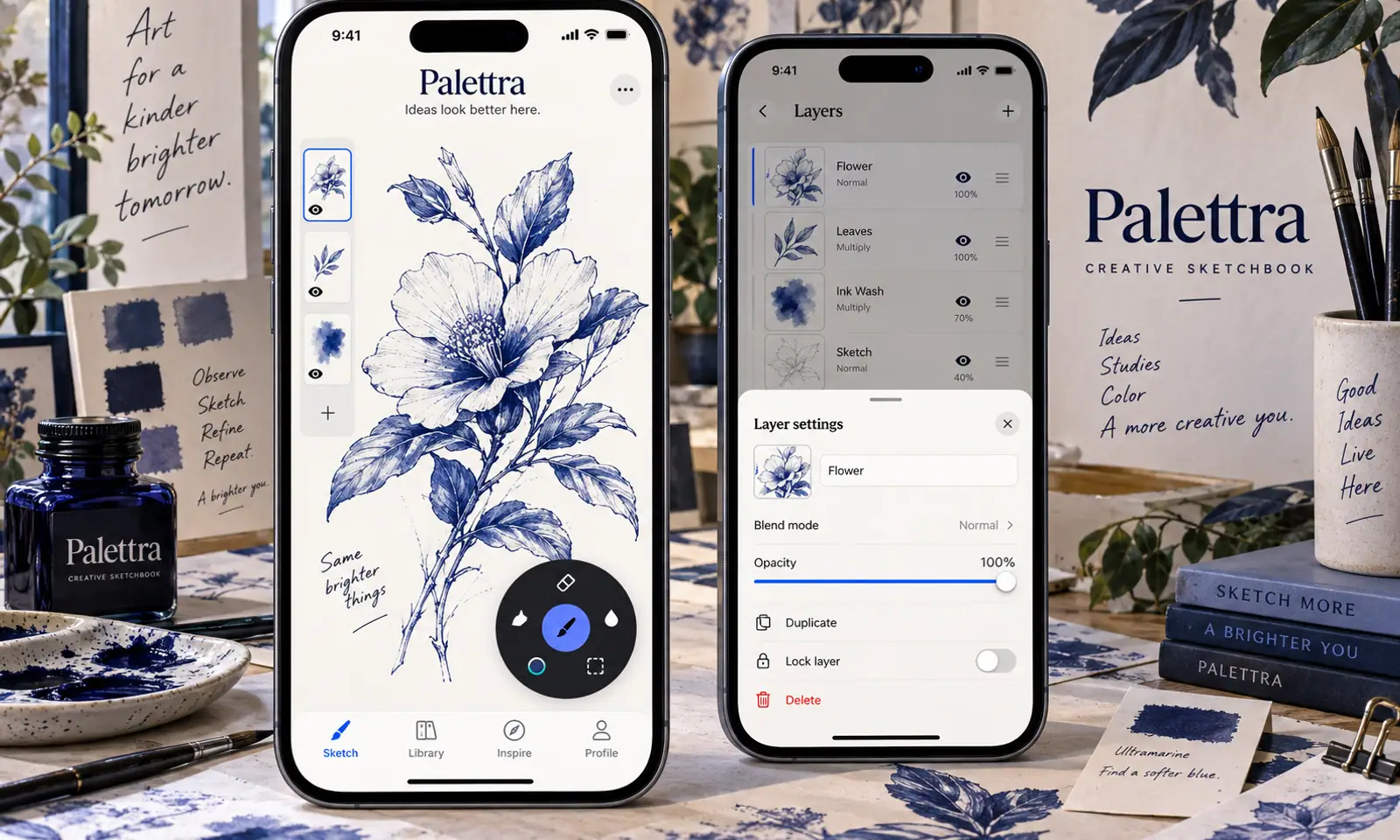 Palettra Mobile App hero