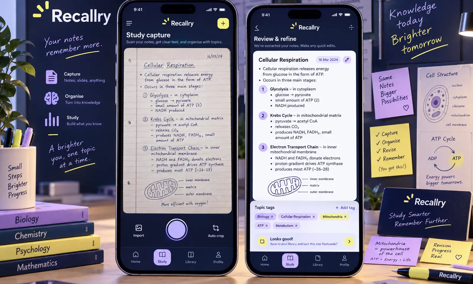 Recallry Mobile App hero