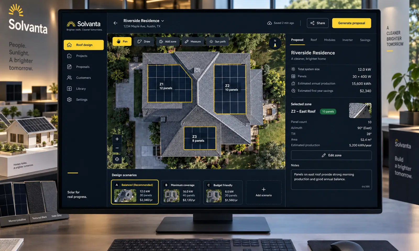 Solvanta SaaS Platform hero