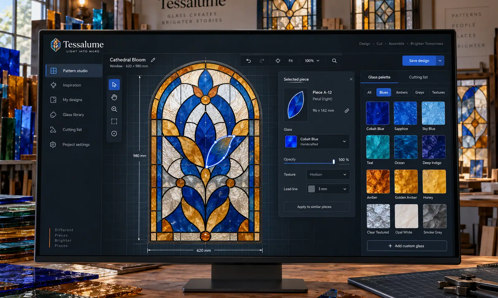 Tessalume SaaS Platform hero